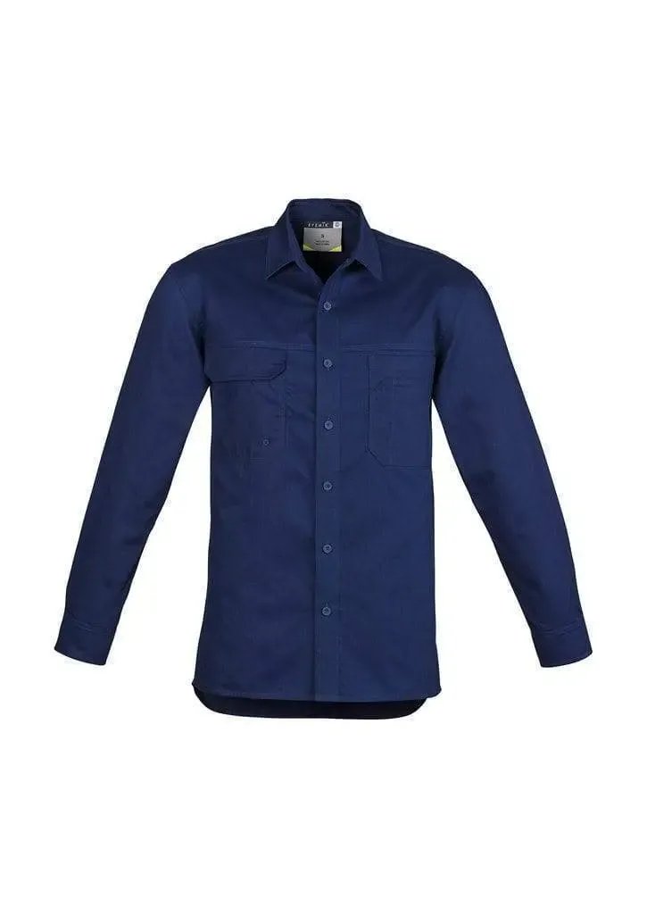 SYZMIK Men’s Lightweight Long Sleeve Tradie Shirt ZW121